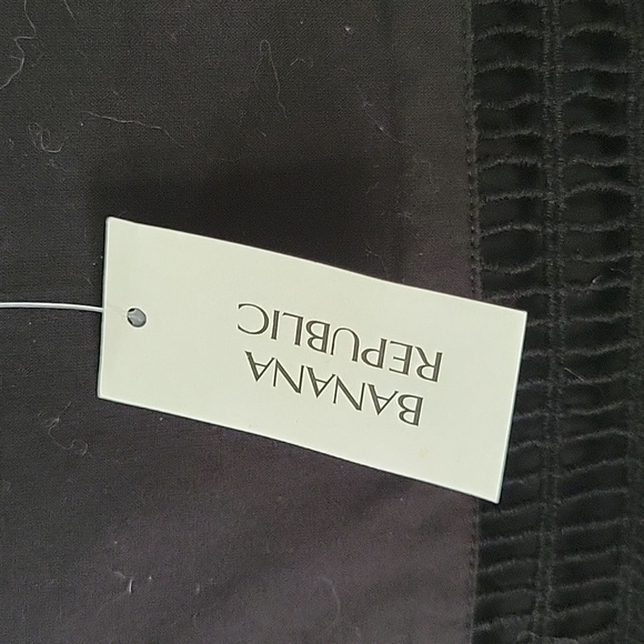 Banana Republic edgy embroidered top, sheer, cover up, net top, beach top, pool - Picture 5 of 7